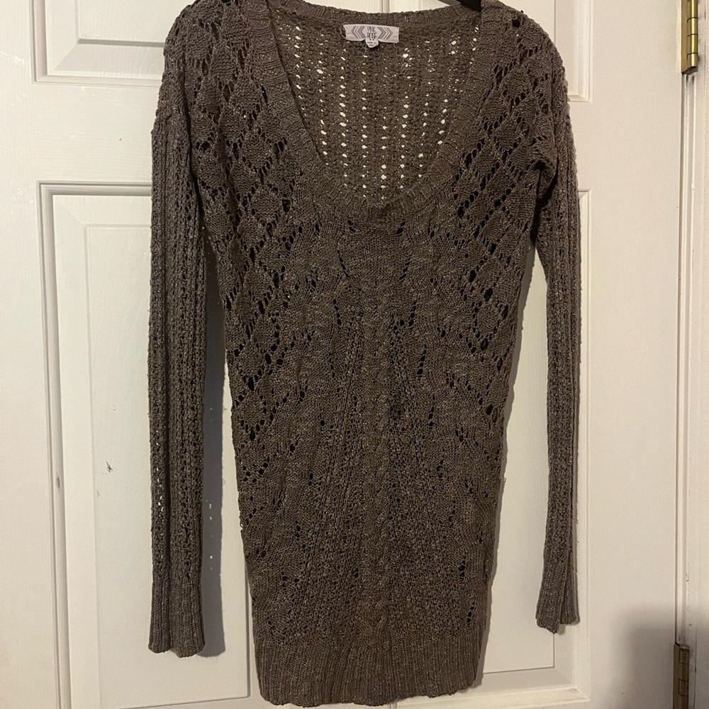 Knitted cozy sweater!